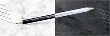 Crayon universel Pica Classic 546 triangulaire blanc & noir 24cm pièce